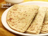 Puran Poli - A Maharashtrian Sweet speciality made for the occasion of Holi.